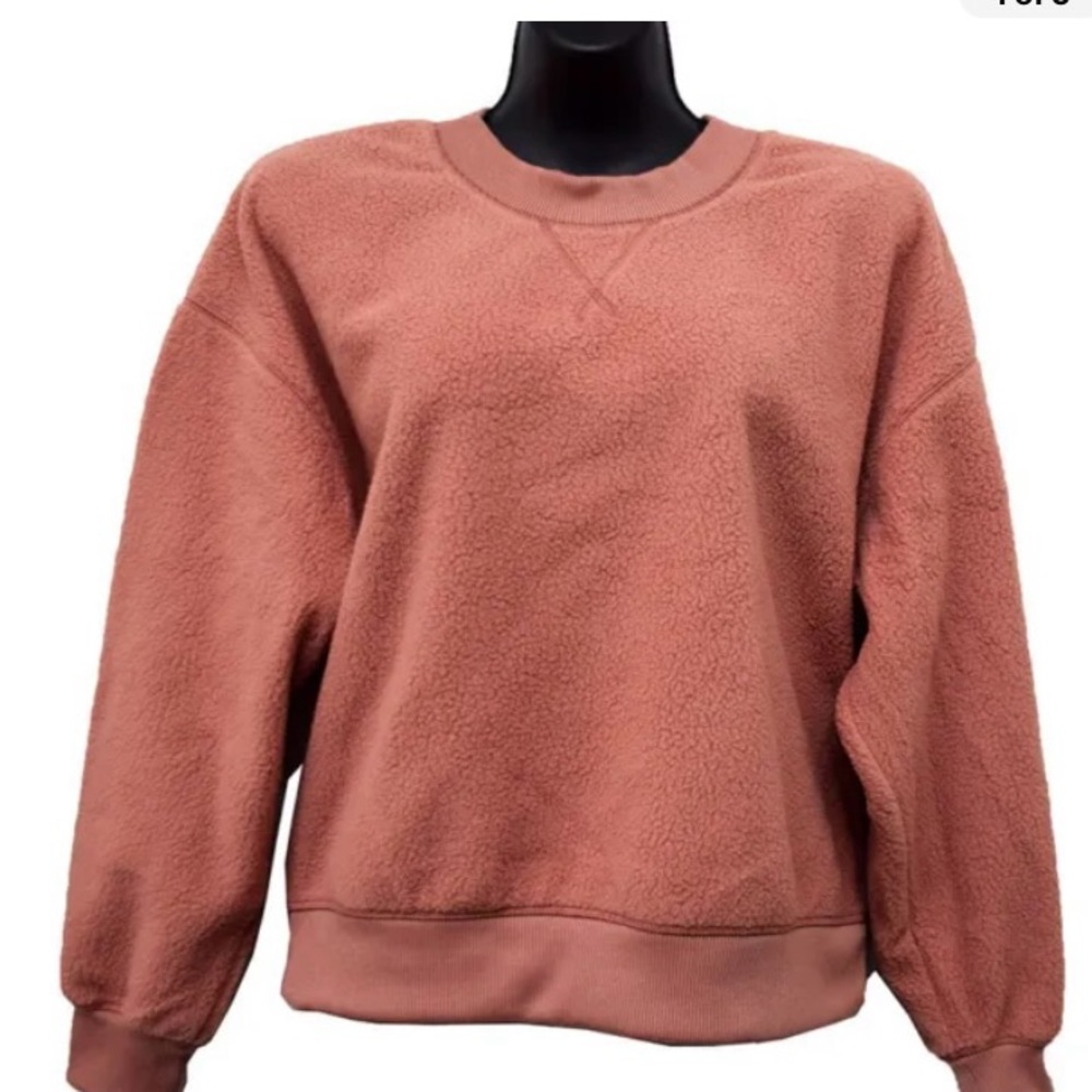 -Universal thread Good co puff sweatshirt pink size 2X & 3X NWT 2 for &20 - Picture 4 of 7